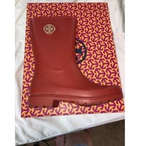 Tory Burch Rainboots NWT